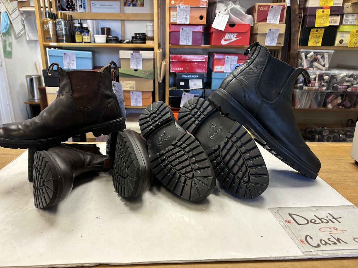 Shoe repair work